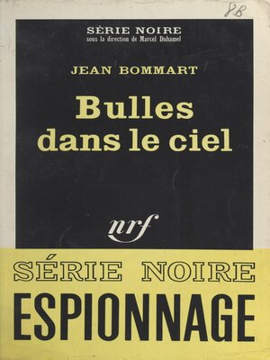 cover image of Bulles dans le ciel